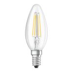 Osram Classic LED E14 Candle Filament Clear 4W 470lm - 827 Extra Warm White | 3 Step Dim - Replaces 40W Osram Classic LED E14 Candle Filament Clear 4W 470lm - 827 Extra Warm White | 3 Step Dim - Replaces 40W