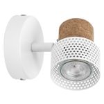 Ledvance LED Decor Spot Cork Steel White 3W 230lm - 827 Extra Warm White | Dimmable