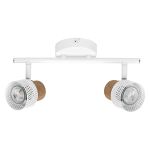 Ledvance LED Decor Spot Cork Steel White 6W 460lm - 827 Extra Warm White | Dimmable