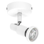 Ledvance LED Decor Spot Steel White 3W 230lm - 827 Extra Warm White | Dimmable
