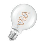 Osram Vintage 1906 LED E27 Globe Filament Twist Clear 7.2W 806lm - 927 Extra Warm White | Best Colour Rendering - Dimmable - Replaces 60W Osram Vintage 1906 LED E27 Globe Filament Twist Clear 7.2W 806lm - 927 Extra Warm White | Best Colour Rendering - Dimmable - Replaces 60W