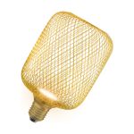 Osram Decor Flat Lamp In Metal Housing LED E27 Special Frosted Gold 3.5W 300lm - 827 Extra Warm White | Replaces 25W Osram Decor Flat Lamp In Metal Housing LED E27 Special Frosted Gold 3.5W 300lm - 827 Extra Warm White | Replaces 25W