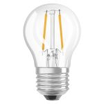 Ledvance  Classic LED E27 Ball Filament Clear 1.5W 136lm - 827 Extra Warm White | Replaces 15W Ledvance  Classic LED E27 Ball Filament Clear 1.5W 136lm - 827 Extra Warm White | Replaces 15W