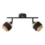 Ledvance Decor Spot Hornet Ceiling Spot Black 2x2.8W - 827 Extra Warm White | Incl. 2x E14