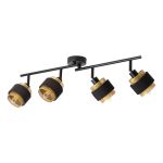 Ledvance Decor Spot Hornet Ceiling Spot Black 4x2.8W - 827 Extra Warm White | Incl. 4x E14