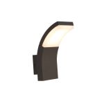 Ansell LED Wall Light Senza Graphite 6.5W 366lm - 840 Cool White | IP54 Ansell LED Wall Light Senza Graphite 6.5W 366lm - 840 Cool White | IP54