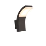 Ansell LED Wall Light Senza Graphite 6W 410lm - 830 Warm White | IP54 Ansell LED Wall Light Senza Graphite 6W 410lm - 830 Warm White | IP54