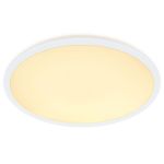 Nordlux LED Bulkhead Oja 60 White 38W 3000lm - 827 Extra Warm White | 3-Step Dimmable - IP20 Nordlux LED Bulkhead Oja 60 White 38W 3000lm - 827 Extra Warm White | 3-Step Dimmable - IP20