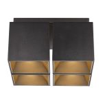 Nordlux Spot Ethan Black - Aluminium | 4x GU10 Max 35W Nordlux Spot Ethan Black - Aluminium | 4x GU10 Max 35W