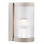 Nordlux Coupar Wall Light Aluminium Sanded | IP54 - Suitable for E27 Nordlux Coupar Wall Light Aluminium Sanded | IP54 - Suitable for E27