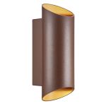 Nordlux Nico Wall Light Aluminium Rusty Up & Down | IP54 - Suitable for 2x GU10 Nordlux Nico Wall Light Aluminium Rusty Up & Down | IP54 - Suitable for 2x GU10