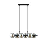 Emibig Pendant Rory Steel Black | Suitable for 6x E14 - Max 10W