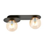 Emibig Ceiling Light Plaza Steel Black | Suitable for 2x E14 - Max 10W