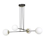 Emibig Pendant Ognis Steel Black | Suitable for 4x E27 - Max 10W