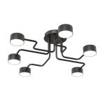 Emibig Ceiling Light Kurage Steel Black | Suitable for 6x GX53 - Max 12W