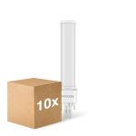 Multipack 10x Noxion Lucent PL-S LED 4.3W 540lm - 830 Warm White | Replaces 9W Multipack 10x Noxion Lucent PL-S LED 4.3W 540lm - 830 Warm White | Replaces 9W