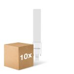 Multipack 10x Noxion Lucent PL-S LED 4.3W 600lm - 840 Cool White | Replaces 9W Multipack 10x Noxion Lucent PL-S LED 4.3W 600lm - 840 Cool White | Replaces 9W