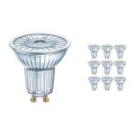 Multipack 10x Ledvance Performance LED Spot Reflector GU10 PAR16 4.3W 350lm 36D - 827 Extra Warm White | Replaces 50W Multipack 10x Ledvance Performance LED Spot Reflector GU10 PAR16 4.3W 350lm 36D - 827 Extra Warm White | Replaces 50W