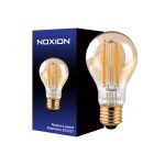 Noxion Lucent Filament LED E27 Pear Amber 7.2W 630lm -  822 Extra Warm White | Dimmable - Replaces 50W Noxion Lucent Filament LED E27 Pear Amber 7.2W 630lm -  822 Extra Warm White | Dimmable - Replaces 50W