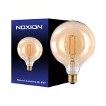 Noxion Lucent LED E27 Globe Filament Amber 125mm 7.2W 630lm - 822 Extra Warm White | Replaces 60W Noxion Lucent LED E27 Globe Filament Amber 125mm 7.2W 630lm - 822 Extra Warm White | Replaces 60W