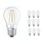 Multipack 10x Ledvance CLASSIC LED E27 Pear Filament Clear 4.8W 470lm - 827 Extra Warm White | Dimmable - Replaces 40W Multipack 10x Ledvance CLASSIC LED E27 Pear Filament Clear 4.8W 470lm - 827 Extra Warm White | Dimmable - Replaces 40W