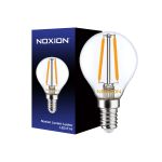 Noxion Lucent Lustre LED E14 Ball Filament Clear 2.5W 250lm – Dimmable - Replaces 25W Noxion Lucent Lustre LED E14 Ball Filament Clear 2.5W 250lm – Dimmable - Replaces 25W