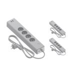 Multipack 3x Calex Smart Tuya Wifi Powersocket + USB BE/FR Multipack 3x Calex Smart Tuya Wifi Powersocket + USB BE/FR