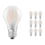 Multipack 10x Ledvance CLASSIC LED E27 Pear Filament Frosted 7.5W 1055lm - 827 Extra Warm White | Replaces 75W Multipack 10x Ledvance CLASSIC LED E27 Pear Filament Frosted 7.5W 1055lm - 827 Extra Warm White | Replaces 75W