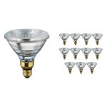 Multipack 12x Philips PAR38 IR 100W E27 230V Clear Multipack 12x Philips PAR38 IR 100W E27 230V Clear