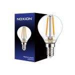 Noxion Lucent LED E14 Ball Filament Clear 2.5W 250lm - 827 Extra Warm White | Replaces 25W Noxion Lucent LED E14 Ball Filament Clear 2.5W 250lm - 827 Extra Warm White | Replaces 25W