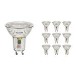 Multipack 10x Noxion LED Spot GU10 PAR16 4.8W 450lm 36D - 827 Extra Warm White | Replaces 50W Multipack 10x Noxion LED Spot GU10 PAR16 4.8W 450lm 36D - 827 Extra Warm White | Replaces 50W