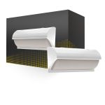 LED Bulkhead White 12W 1200lm - 830 Warm White | IP54 LED Bulkhead White 12W 1200lm - 830 Warm White | IP54