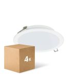 Multipack 4x Philips LED Downlight Ledinaire DN065B Metal White 19W 2000lm 110D - 830-840-865 CCT | 225mm - Cutout 200mm - IP20 Multipack 4x Philips LED Downlight Ledinaire DN065B Metal White 19W 2000lm 110D - 830-840-865 CCT | 225mm - Cutout 200mm - IP20