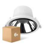 Multipack 6x Noxion LED Downlight Apollo V2.0 15-25W 1740-2960lm 60D - 830/840 CCT | 220mm - Cutout 200mm - Aluminium Reflector Multipack 6x Noxion LED Downlight Apollo V2.0 15-25W 1740-2960lm 60D - 830/840 CCT | 220mm - Cutout 200mm - Aluminium Reflector