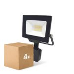 Multipack 4x Noxion LED Floodlight Beamy G3 20W 2200lm 100D - 830 Warm White | IP65 - Motion and Light Sensor - Symmetrical Multipack 4x Noxion LED Floodlight Beamy G3 20W 2200lm 100D - 830 Warm White | IP65 - Motion and Light Sensor - Symmetrical