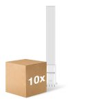 Multipack 10x Noxion Lucent PL-S LED 6W - 840 Cool White | Replaces 11W Multipack 10x Noxion Lucent PL-S LED 6W - 840 Cool White | Replaces 11W