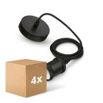 Multipack 4x Philips Cord Vintage Black Multipack 4x Philips Cord Vintage Black