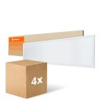 Multipack 4x Ledvance LED Panel Compact Aluminium White 33W 3630lm - 840 Cool White | 120x30cm Multipack 4x Ledvance LED Panel Compact Aluminium White 33W 3630lm - 840 Cool White | 120x30cm