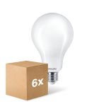 Multipack 6x Philips Corepro LED Bulb E27 Pear Frosted 23W 3452lm - 840 Cool White | Replaces 200W Multipack 6x Philips Corepro LED Bulb E27 Pear Frosted 23W 3452lm - 840 Cool White | Replaces 200W
