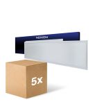 Multipack 5x Noxion LED Panel Ecowhite V4.0 28W 3200lm - 830 Warm White | 120x30cm - UGR <19 - Philips driver Multipack 5x Noxion LED Panel Ecowhite V4.0 28W 3200lm - 830 Warm White | 120x30cm - UGR <19 - Philips driver