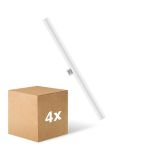 Multipack 4x Ledvance Ledinestra BASE LED Tube 6W 640lm - 827 Extra Warm White | 50cm - Replaces 40W Multipack 4x Ledvance Ledinestra BASE LED Tube 6W 640lm - 827 Extra Warm White | 50cm - Replaces 40W