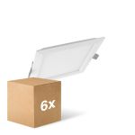 Multipack 6x Ledvance LED Downlight Slim Square SQ210 18W 1530lm 120D - 840 Cool White  Multipack 6x Ledvance LED Downlight Slim Square SQ210 18W 1530lm 120D - 840 Cool White