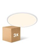 Multipack 3x Nordlux LED Ceiling Oja 42 White 19W 2100lm 120D - 830-840 CCT | Night Mode - IP20 Multipack 3x Nordlux LED Ceiling Oja 42 White 19W 2100lm 120D - 830-840 CCT | Night Mode - IP20