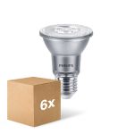 Multipack 6x Philips Master Value LED Bulb Reflector E27 PAR20 6W 500lm 40D - 927 Extra Warm White | Best Colour Rendering - Dimmable - Replaces 50W Multipack 6x Philips Master Value LED Bulb Reflector E27 PAR20 6W 500lm 40D - 927 Extra Warm White | Best Colour Rendering - Dimmable - Replaces 50W