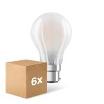 Multipack 6x Osram Retrofit Classic LED B22d Pear Frosted 11W 1521lm - 827 Extra Warm White | Dimmable -  Replaces 100W Multipack 6x Osram Retrofit Classic LED B22d Pear Frosted 11W 1521lm - 827 Extra Warm White | Dimmable -  Replaces 100W