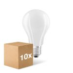 Multipack 10x Ledvance Classic LED E27 Pear Filament Frosted 17W 2452lm - 840 Cool White | Replaces 150W Multipack 10x Ledvance Classic LED E27 Pear Filament Frosted 17W 2452lm - 840 Cool White | Replaces 150W