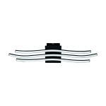 Eglo Wall and Ceiling Light Roncade 1 Steel Aluminium Black 21W 2800lm - 830 Warm White | IP20