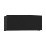 Eglo Wall Light Spongano Aluminium Black Up & Down 5W 600lm - 830-840-850-865 CCT | IP65