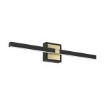 Eglo Wall Light Peguera Aluminium Steel Black 11W 1165lm - 830 Warm White | IP44 