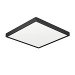 Eglo Ceiling Light Bathroom Fueva 6 Plastic Black 10.5W 1700lm - 827-840-865 CCT Eglo Ceiling Light Bathroom Fueva 6 Plastic Black 10.5W 1700lm - 827-840-865 CCT